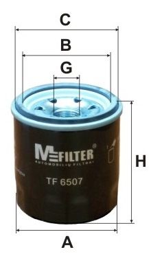MFILTER Eļļas filtrs TF 6507