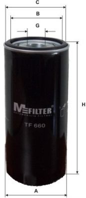MFILTER Eļļas filtrs TF 660