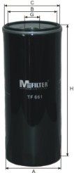 MFILTER Eļļas filtrs TF 661