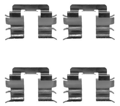 MINTEX Комплектующие, колодки дискового тормоза MBA1272