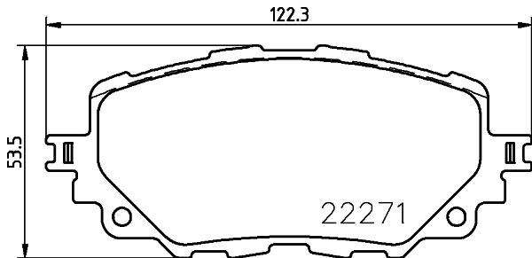 MINTEX Bremžu uzliku kompl., Disku bremzes MDB3830