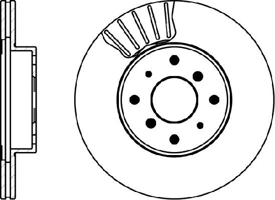 MINTEX Тормозной диск MDC1111