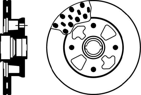 MINTEX Bremžu diski MDC1222