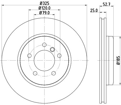MINTEX Bremžu diski MDC1403