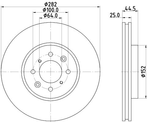 MINTEX Bremžu diski MDC1501