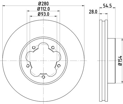 MINTEX Тормозной диск MDC1759
