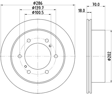 MINTEX Bremžu diski MDC2120