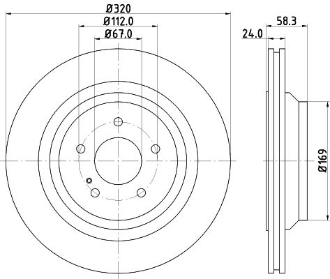 MINTEX Bremžu diski MDC2291