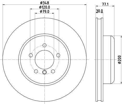 MINTEX Bremžu diski MDC2380