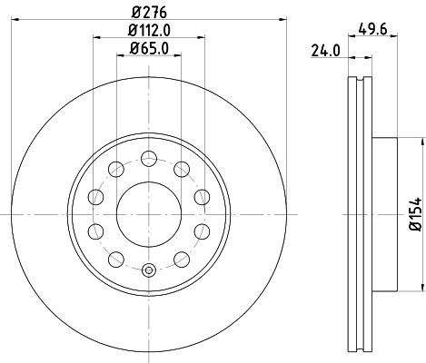 MINTEX Bremžu diski MDC2690