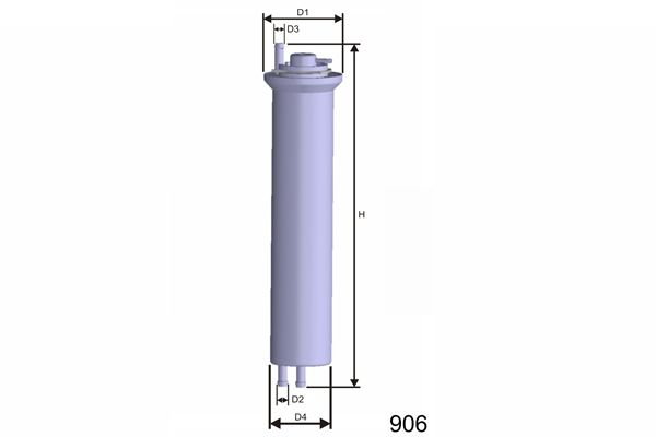 MISFAT Degvielas filtrs E102