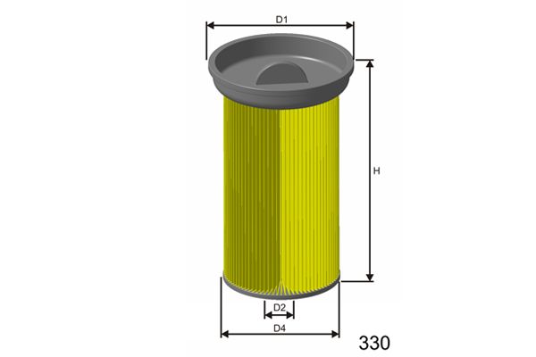 MISFAT Degvielas filtrs F005