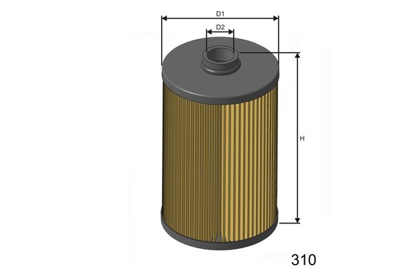 MISFAT Degvielas filtrs F103