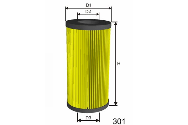 MISFAT Eļļas filtrs L001