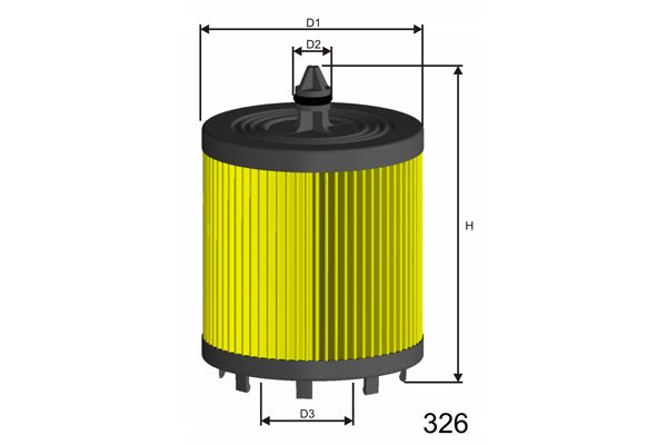 MISFAT Eļļas filtrs L024