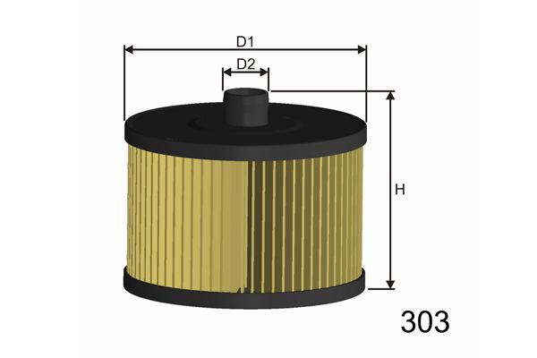 MISFAT Масляный фильтр L145
