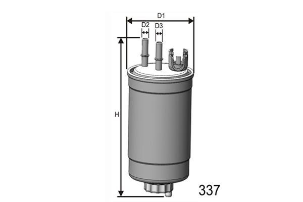 MISFAT Топливный фильтр M249