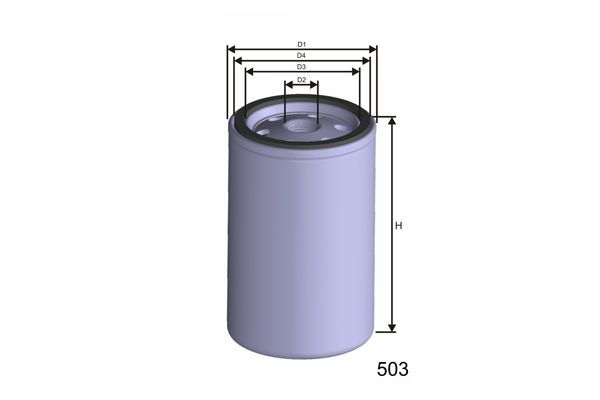 MISFAT Топливный фильтр M329