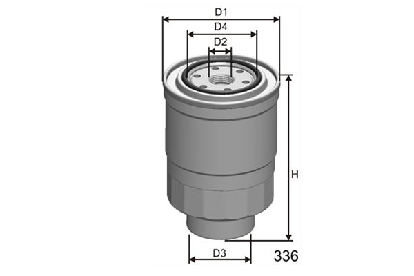 MISFAT Degvielas filtrs M411