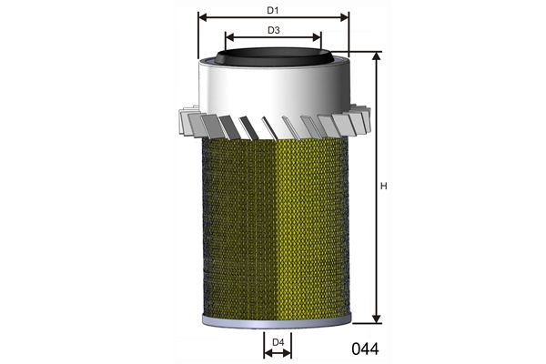 MISFAT Gaisa filtrs R202