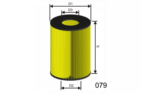 MISFAT Gaisa filtrs R292