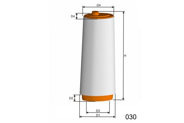 MISFAT Воздушный фильтр R404