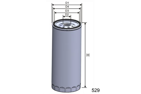 MISFAT Eļļas filtrs ZM136