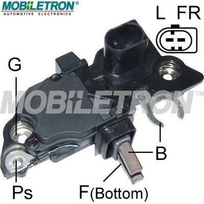 MOBILETRON Ģeneratora sprieguma regulators VR-B414