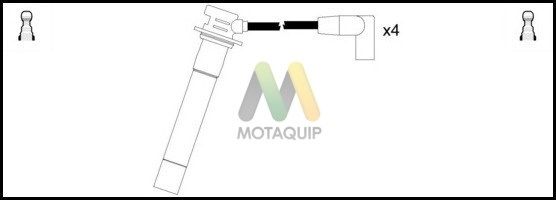 MOTAQUIP Augstsprieguma vadu komplekts LDRL1070