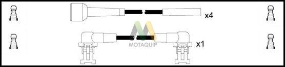 MOTAQUIP Augstsprieguma vadu komplekts LDRL1079