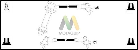 MOTAQUIP Комплект проводов зажигания LDRL1091