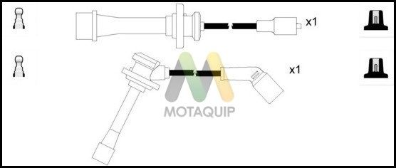 MOTAQUIP Комплект проводов зажигания LDRL1104