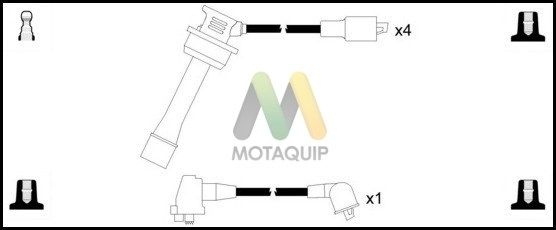 MOTAQUIP Augstsprieguma vadu komplekts LDRL1106