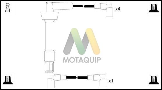 MOTAQUIP Augstsprieguma vadu komplekts LDRL1118