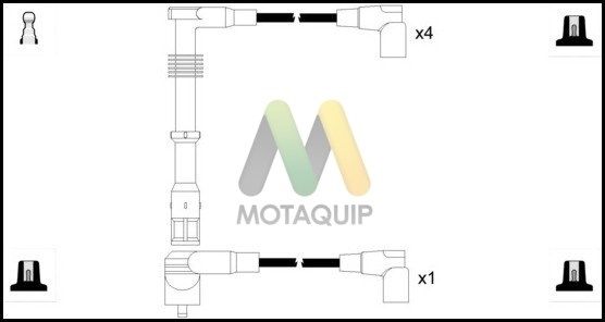 MOTAQUIP Augstsprieguma vadu komplekts LDRL1131