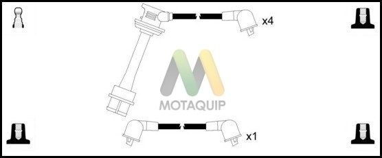 MOTAQUIP Комплект проводов зажигания LDRL1156
