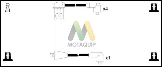 MOTAQUIP Комплект проводов зажигания LDRL117