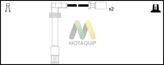 MOTAQUIP Комплект проводов зажигания LDRL1328