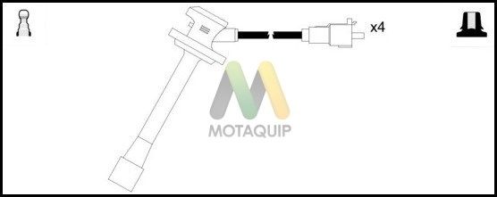 MOTAQUIP Augstsprieguma vadu komplekts LDRL1428