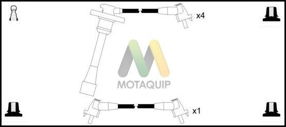 MOTAQUIP Augstsprieguma vadu komplekts LDRL1437