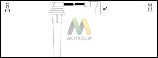 MOTAQUIP Комплект проводов зажигания LDRL1458