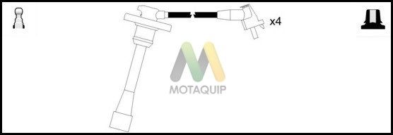 MOTAQUIP Комплект проводов зажигания LDRL1550