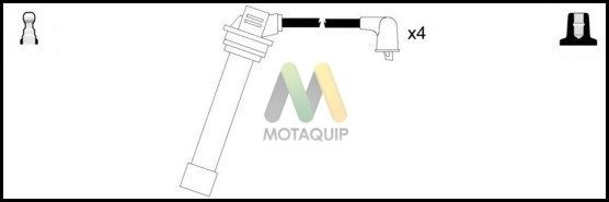 MOTAQUIP Комплект проводов зажигания LDRL1568
