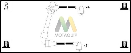 MOTAQUIP Комплект проводов зажигания LDRL1648
