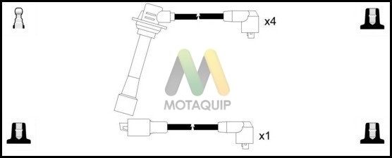 MOTAQUIP Комплект проводов зажигания LDRL1663