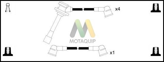 MOTAQUIP Комплект проводов зажигания LDRL1691