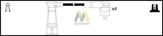 MOTAQUIP Комплект проводов зажигания LDRL1713