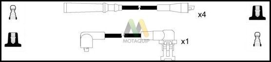 MOTAQUIP Комплект проводов зажигания LDRL1720
