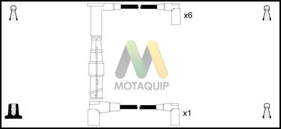 MOTAQUIP Augstsprieguma vadu komplekts LDRL1777