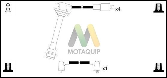 MOTAQUIP Комплект проводов зажигания LDRL1780